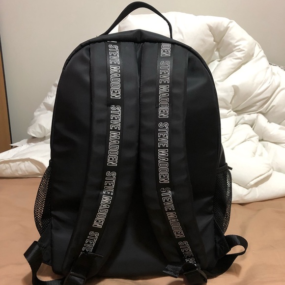 Steve Madden Bjoss Black Backpack - Picture 2 of 9